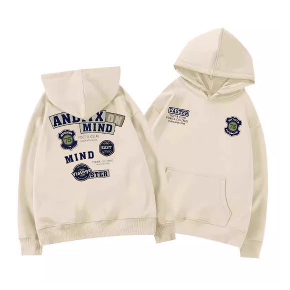 Men's Oversized Fleece Zip Hoodie