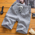 Men’s Summer Casual Shorts – Solid Straight-Leg Sport & Beach Shorts