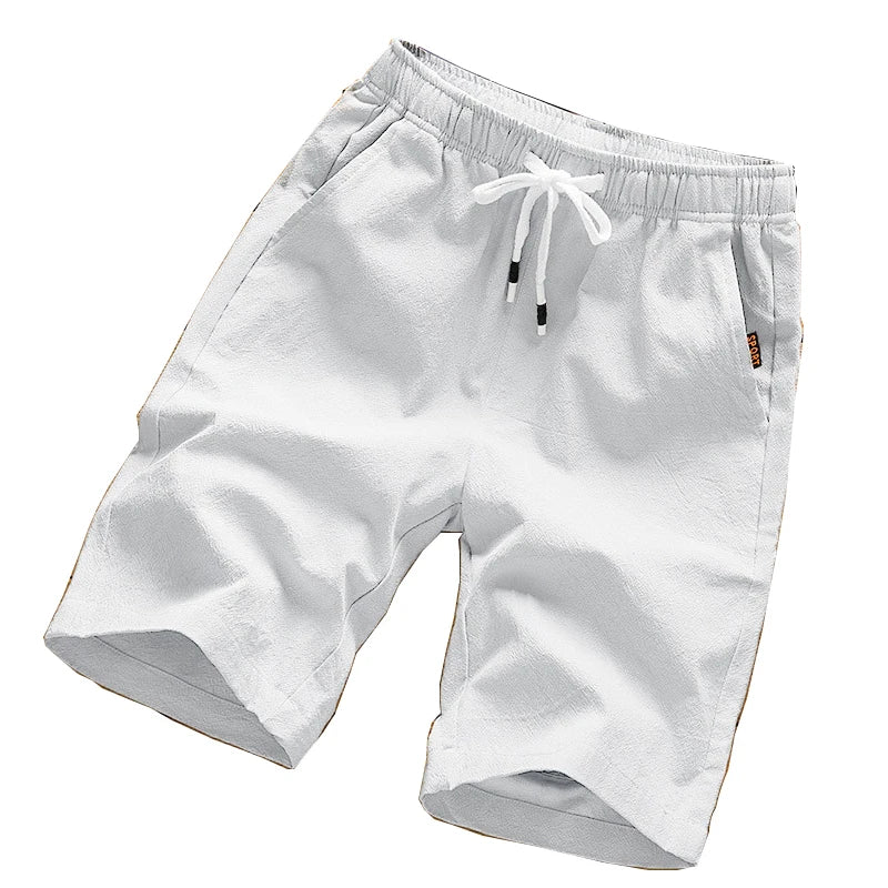 Men’s Summer Casual Shorts – Solid Straight-Leg Sport & Beach Shorts